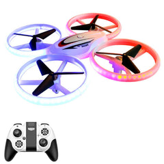 2.4GHz 4 Channel S123 LED Mini Drone for Kids Remote Control Small RC Quadcopter