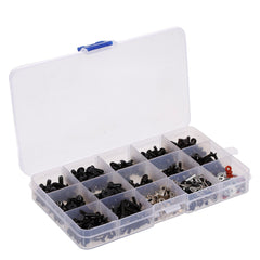 Metal Screws Nuts Box Compatible with 1/10 RC Crawler Car Axial SCX10 Redcat Mst Hsp Model