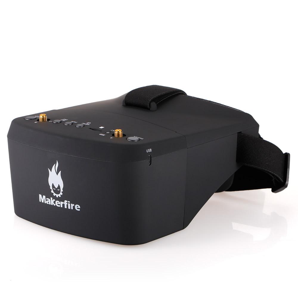 5.8G 40CH Dual Receiver Double Antenna FPV Goggles