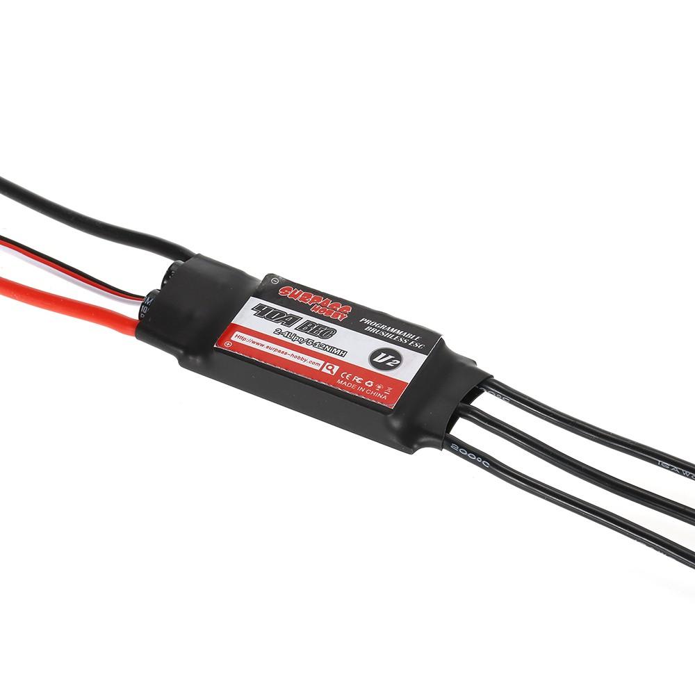 1300KV 14 Poles Brushless Motor & 40A ESC 2-4S for RC Airplane Fixed-wing Glider Warbirds