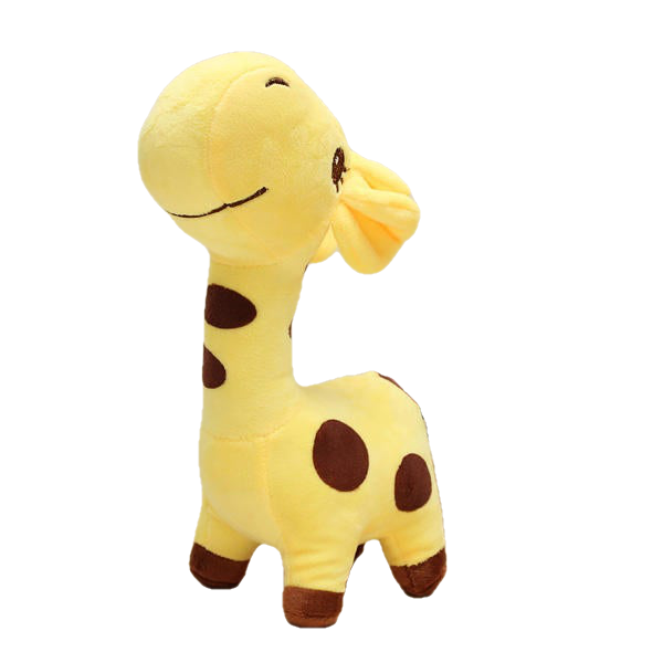 Multicolored Cartoon Plush Giraffe Sika Deer Stuffed Toys Kids Gift