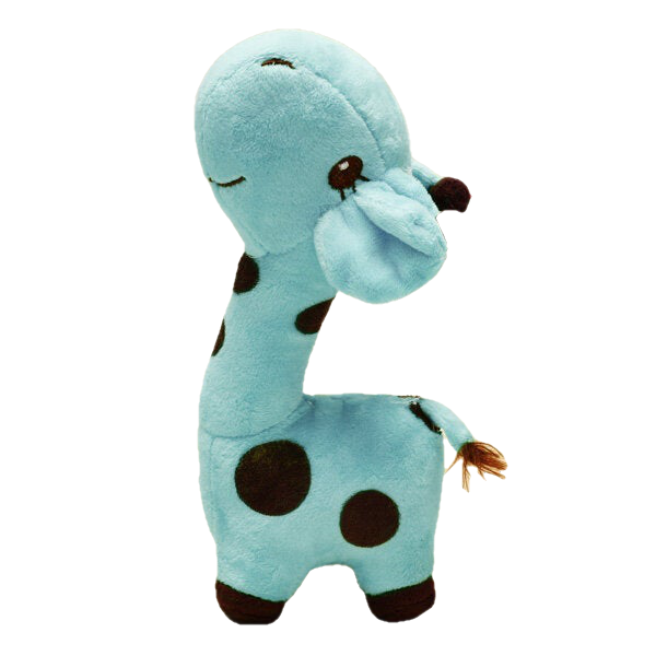 Multicolored Cartoon Plush Giraffe Sika Deer Stuffed Toys Kids Gift