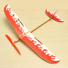 Teenagers Aviation Model Planes Powered By Rubber Band