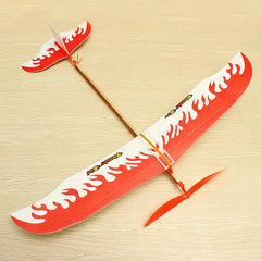 Teenagers Aviation Model Planes Powered By Rubber Band