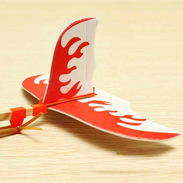 Teenagers Aviation Model Planes Powered By Rubber Band