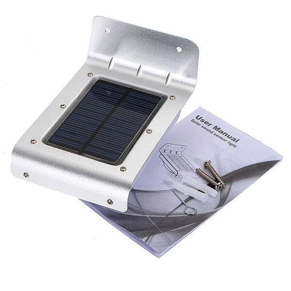 Waterproof Solar LED Motion Sensor Wall Light For Home Garden Outdoor