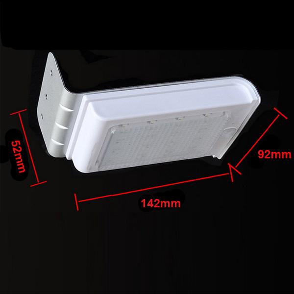 Waterproof Solar LED Motion Sensor Wall Light For Home Garden Outdoor