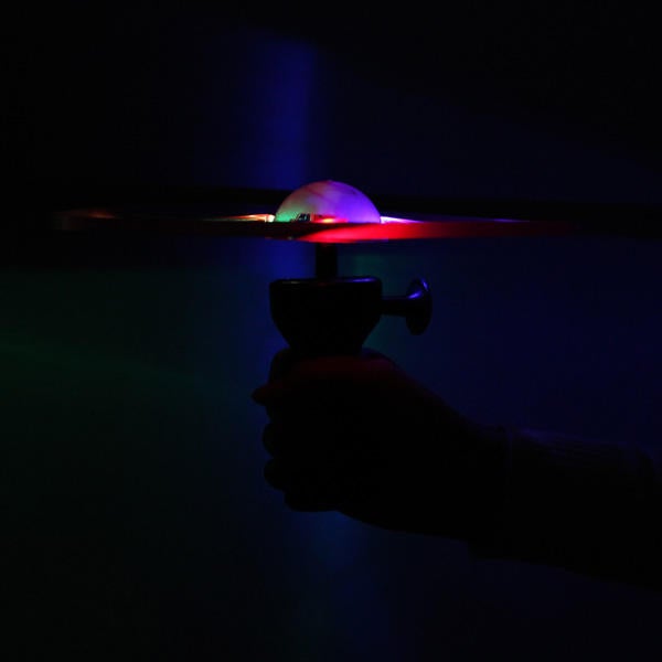 Children Flying Toy LED Luminous Outdoor Glow Plane Toy