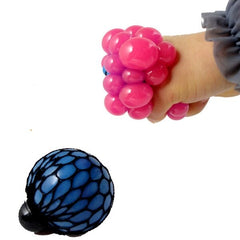 4PCS Vent Grape Ball Stress Relief Squeeze Toy