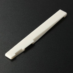 Buffalo Bone Ivory Lower Nut Saddle For 6 String Acoustic Guitar