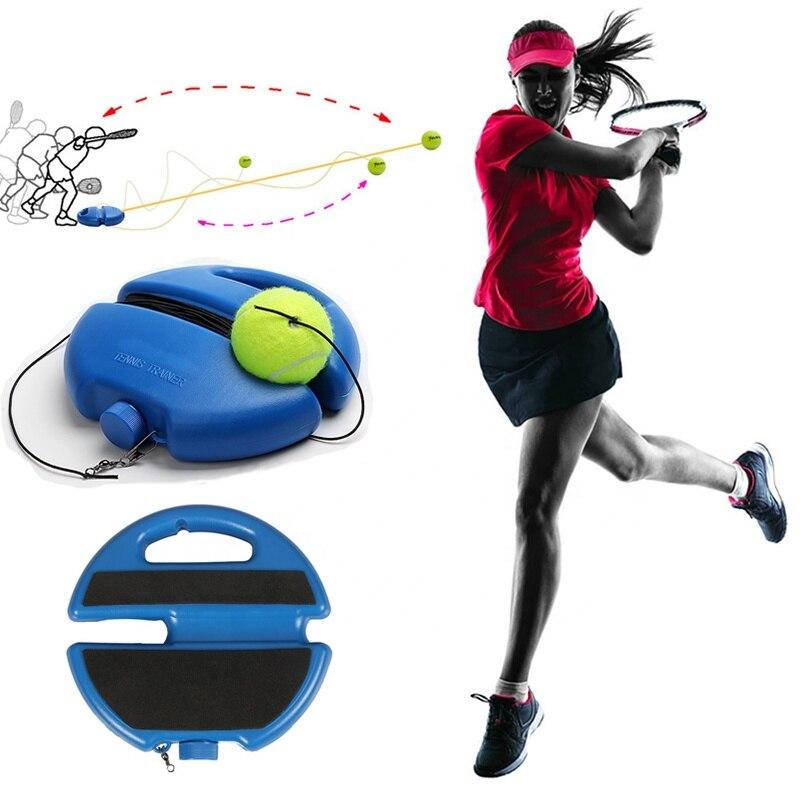 Solo Tennis Training Tool Self Study Device Multi-functional Exercise Ball Rebounder Baseboard Trainer