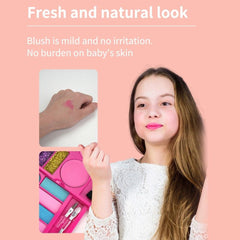 Girls Makeup Kit for Kids Washable Fashion Set Play Cosmetics