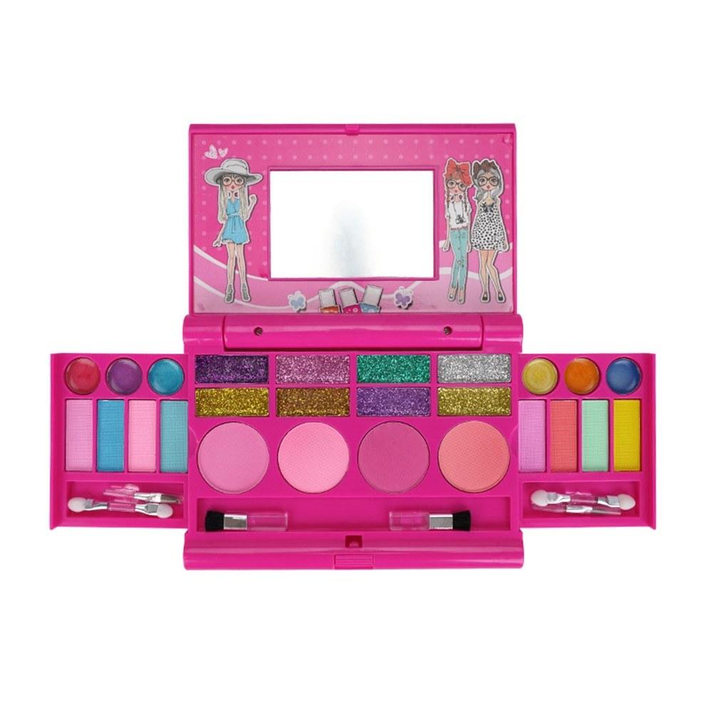 Girls Makeup Kit for Kids Washable Fashion Set Play Cosmetics