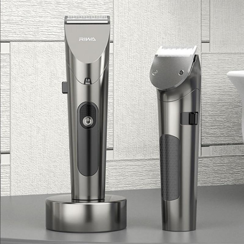 Washable Hair Clipper With Carbon Steel Cutter Head, Rechargeable