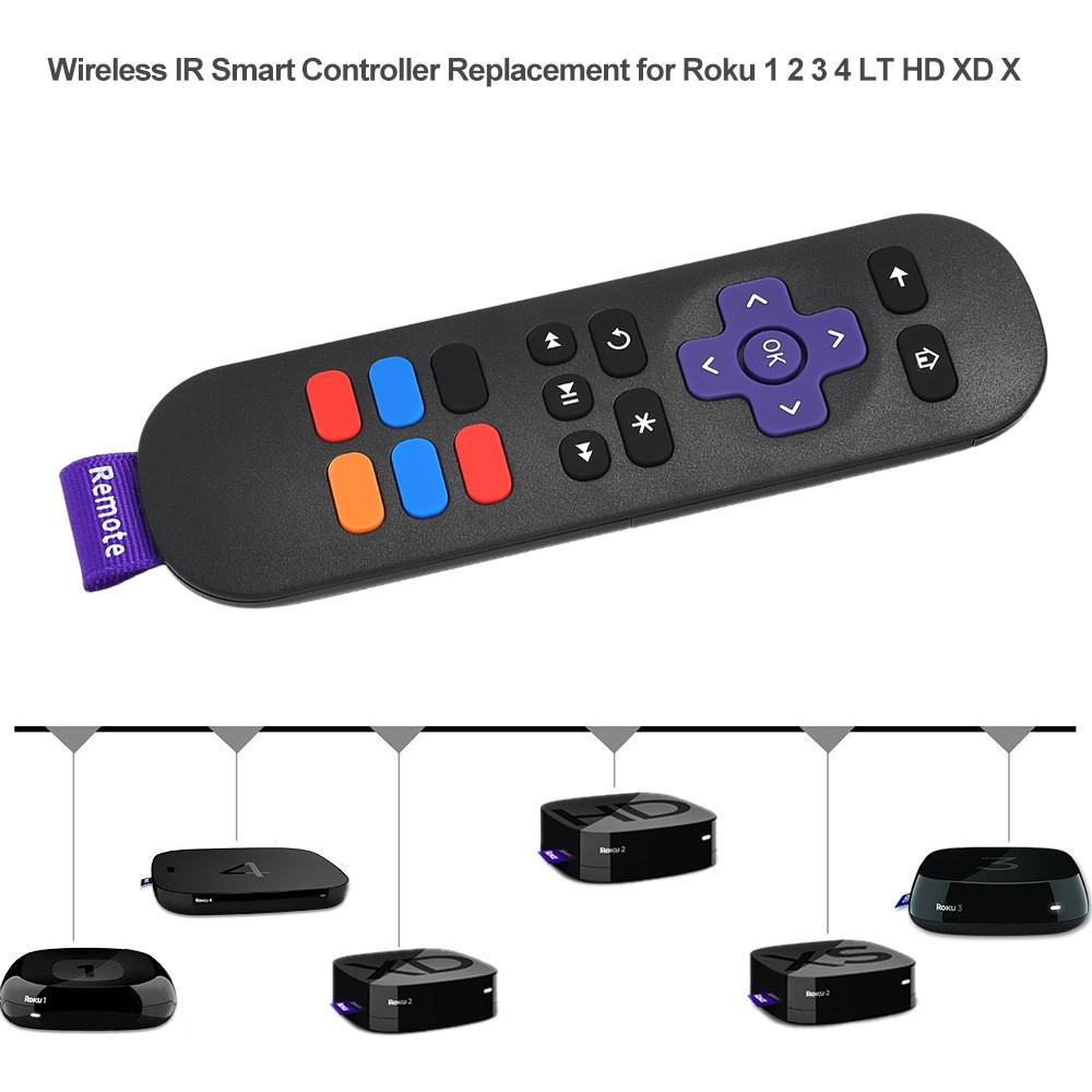 Streaming Media Player Remote Control Wireless IR Smart Controller Replacement