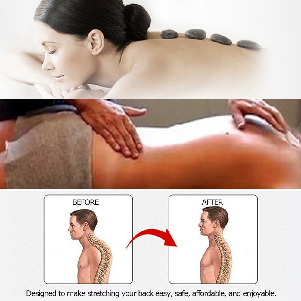 Lumbar Back Massager Magic Stretcher Fitness Stretch Equipment