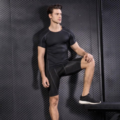 Men Short Sleeve Compression Shirt Pack of 3