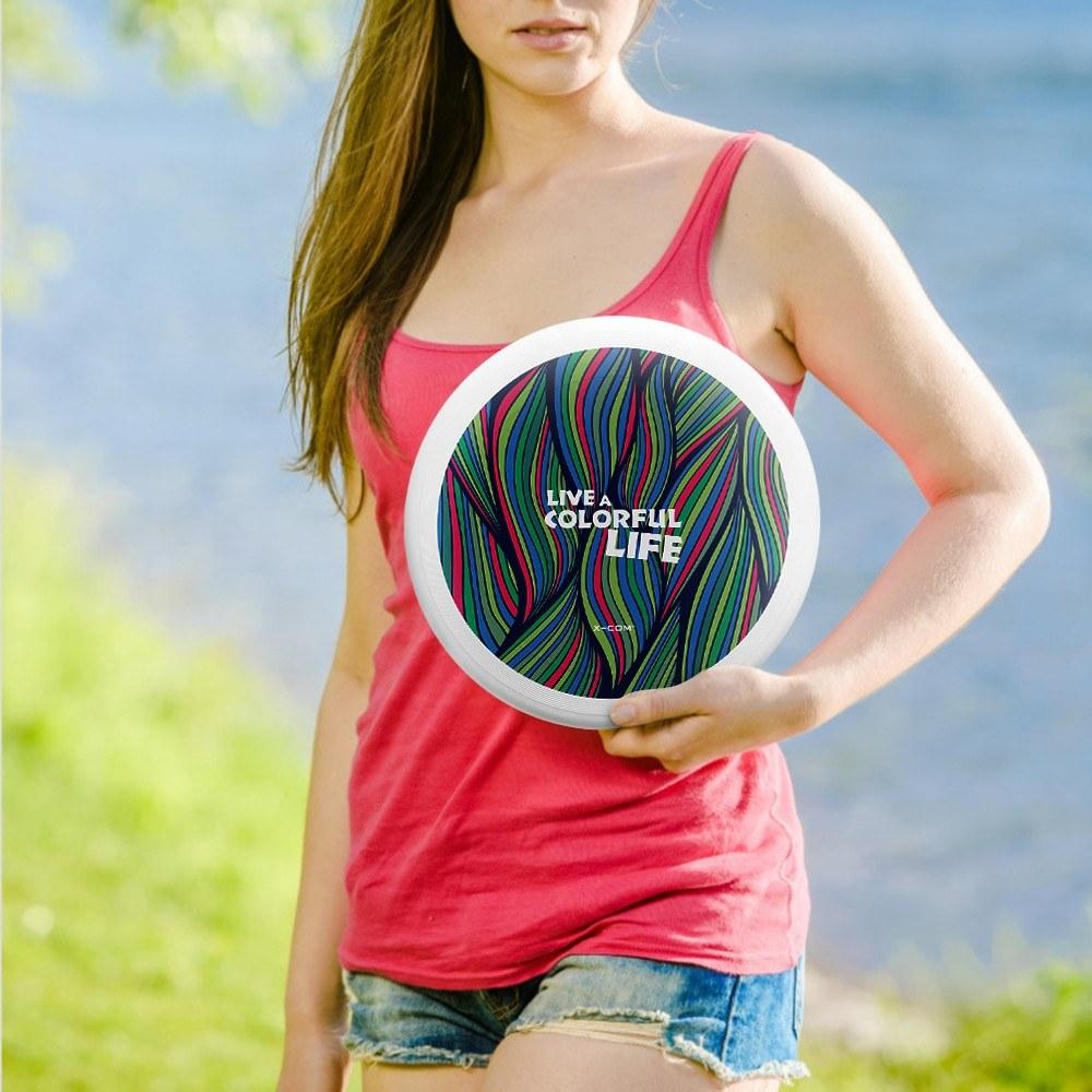 10.7 Inch 175g Plastic Flying Discs