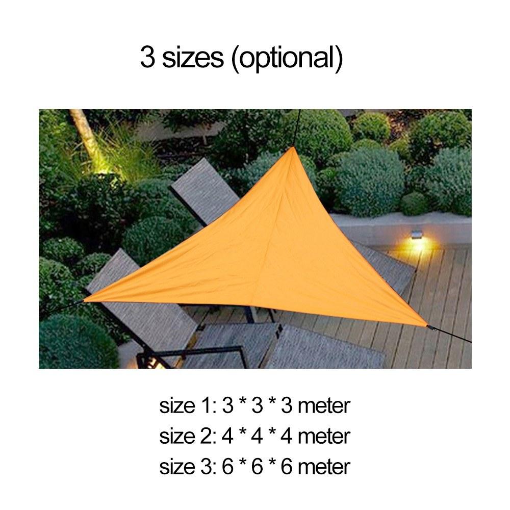 Outdoor Triangular Sunshade Sail