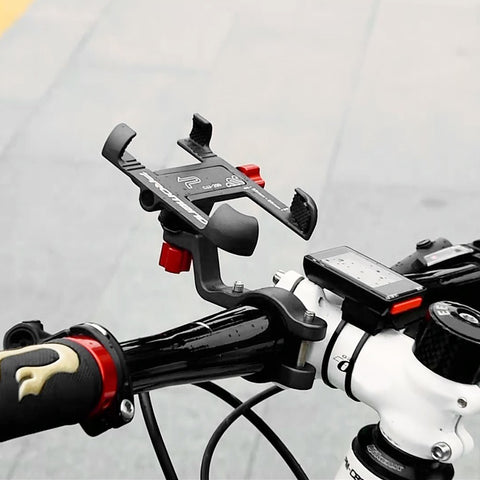 Strong Aluminum Alloy Bike Phone Mount Bicycle Motorcycle Phone Holder