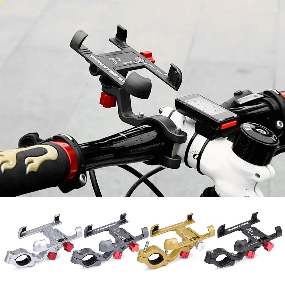 Strong Aluminum Alloy Bike Phone Mount Bicycle Motorcycle Phone Holder