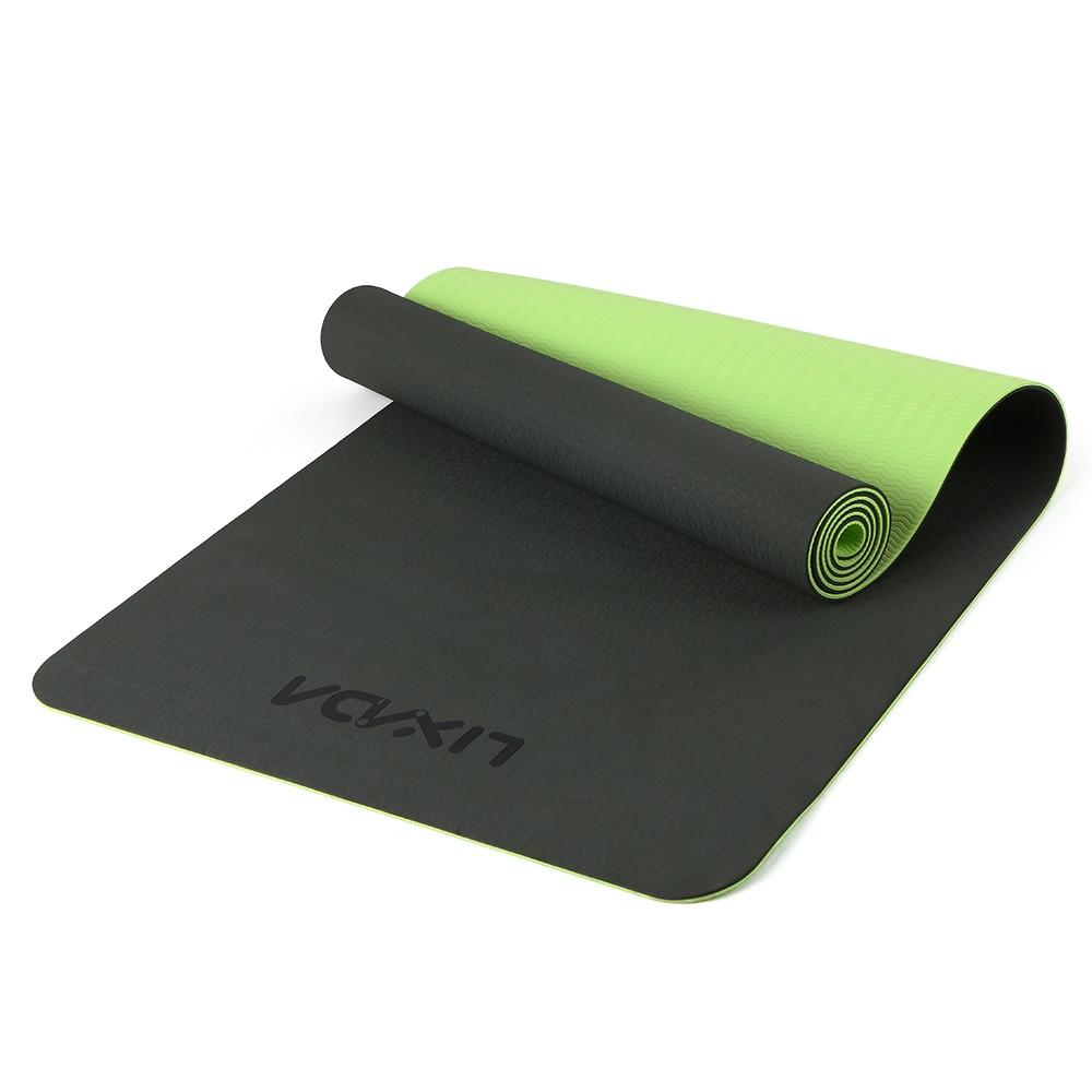 72x24IN Non-slip Yoga Mat TPE Eco Friendly Fitness Pilates Gymnastics Carrying Strap and Storage Bag