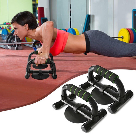 Push Up Stands with Sucker 2-in-1 Dual Purpose Bars Sit for Home Gym Workout Fitness Equipment
