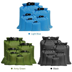 6 PCS Outdoor Waterproof Bag Dry Sack