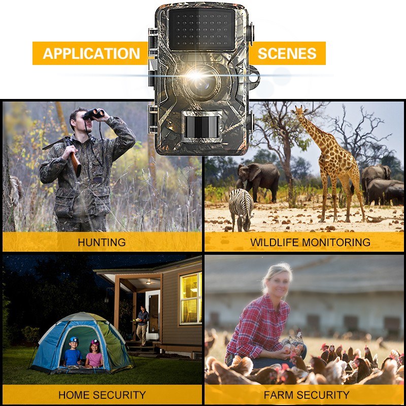12MP 1080P Wildlife Hunting Trail and Game Camera