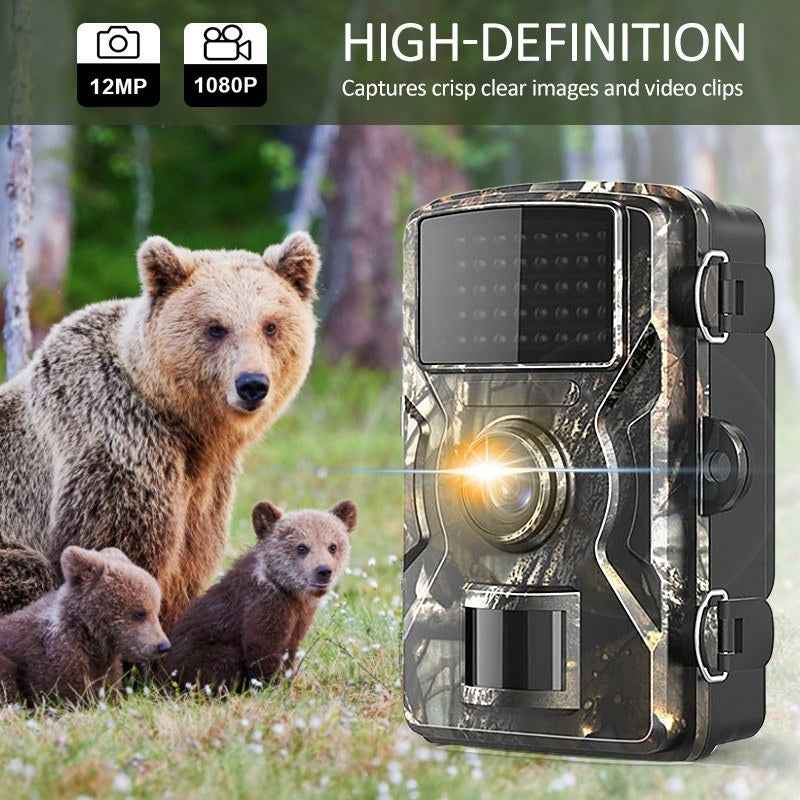 12MP 1080P Wildlife Hunting Trail and Game Camera