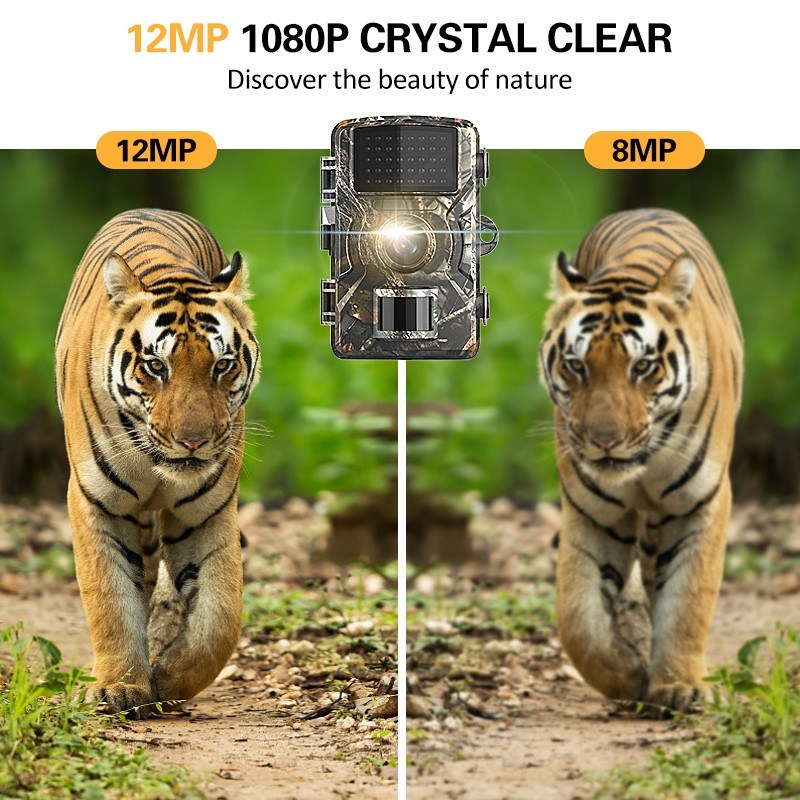 12MP 1080P Wildlife Hunting Trail and Game Camera