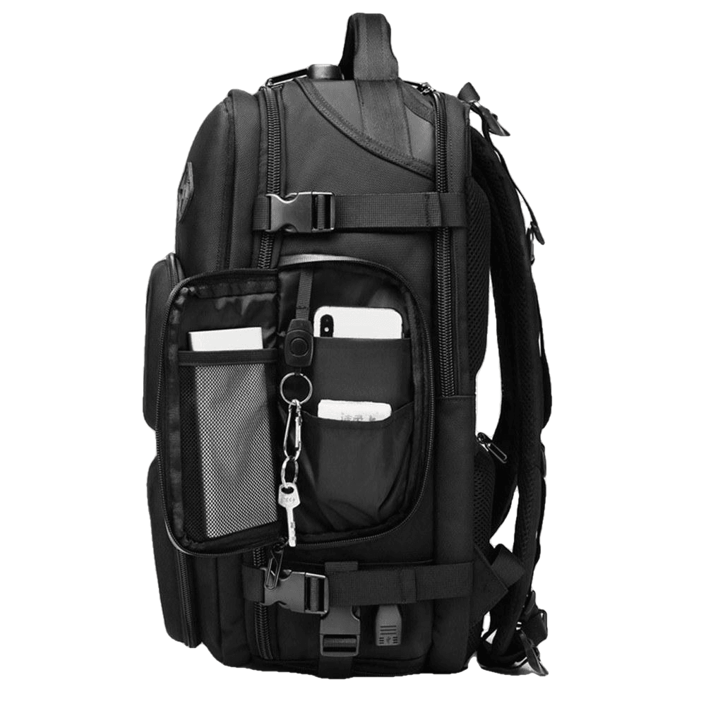 Outdoor Backpack Man USB Anti-Theft Large Capacity Multi-Function Waterproof Travel