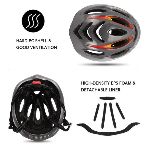 Smart Bicycle Helmet LED Bicycle Intelligent Helmet with Signal Lights