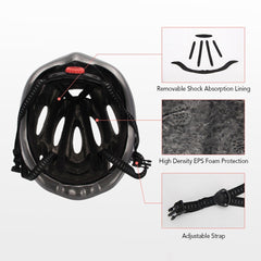 Smart Bicycle Helmet LED Bicycle Intelligent Helmet with Signal Lights