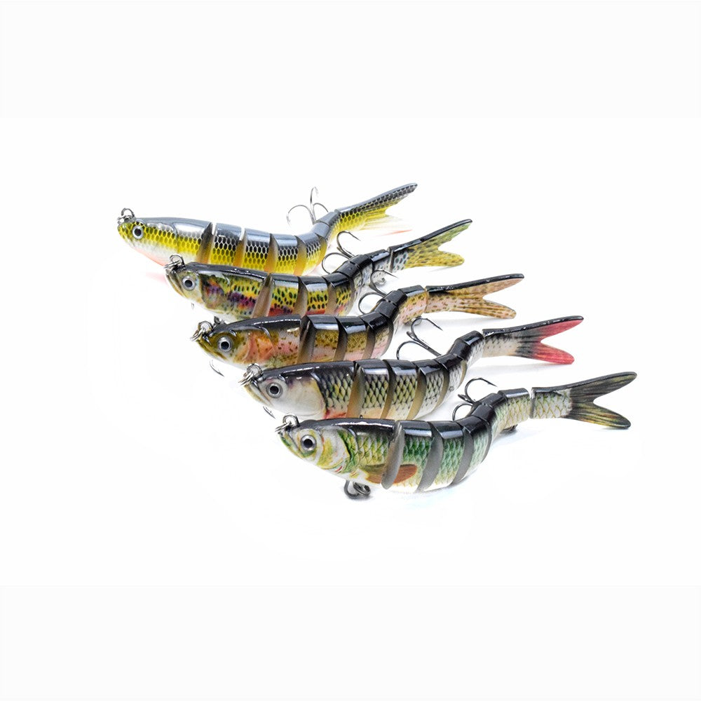 5.5in / 0.92oz Bionic Multi Jointed Hard Bait S Swimming Action Fishing Lure