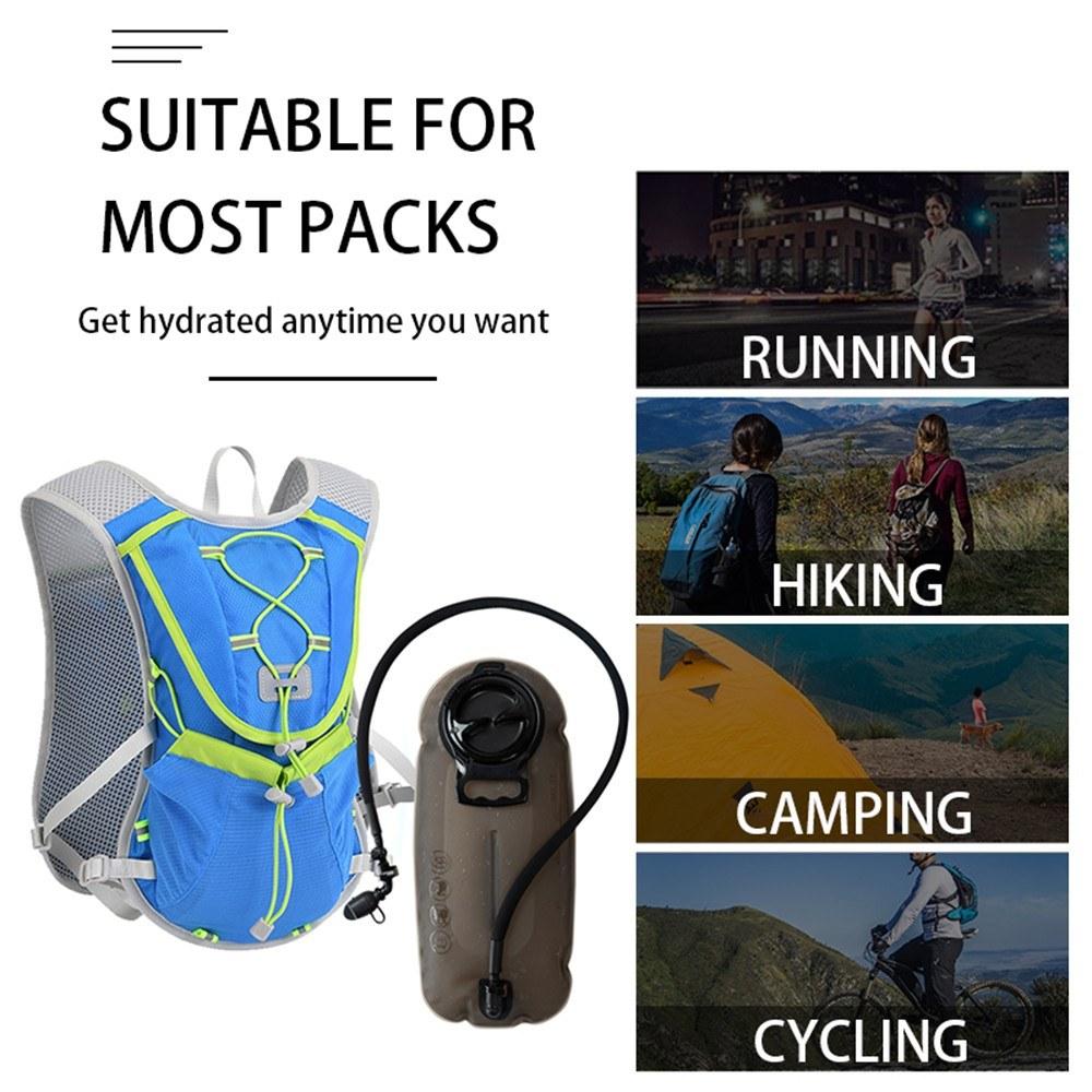 Hydration Bladder TPU Water Storage Bag Reservoir Leakproof Large Capacity Hiking Cycling Outdoor