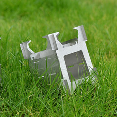 Portable Stainless Steel Wood Stove Lightweight Folding Camping Stove