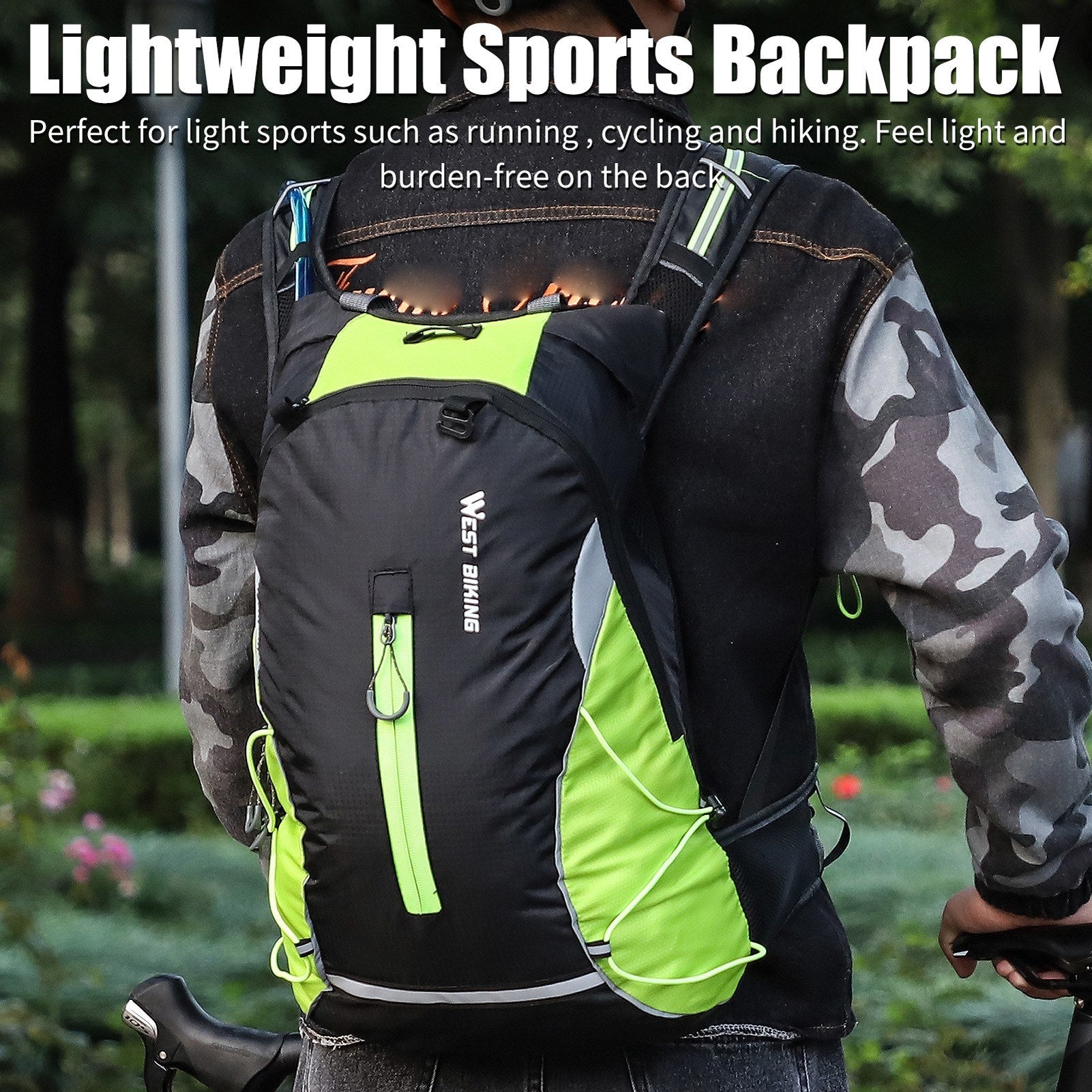 16L Cycling Knapsack Mountain Bike Bag Outdoor Backpack Leisure Light Travel Bag Riding Equipment