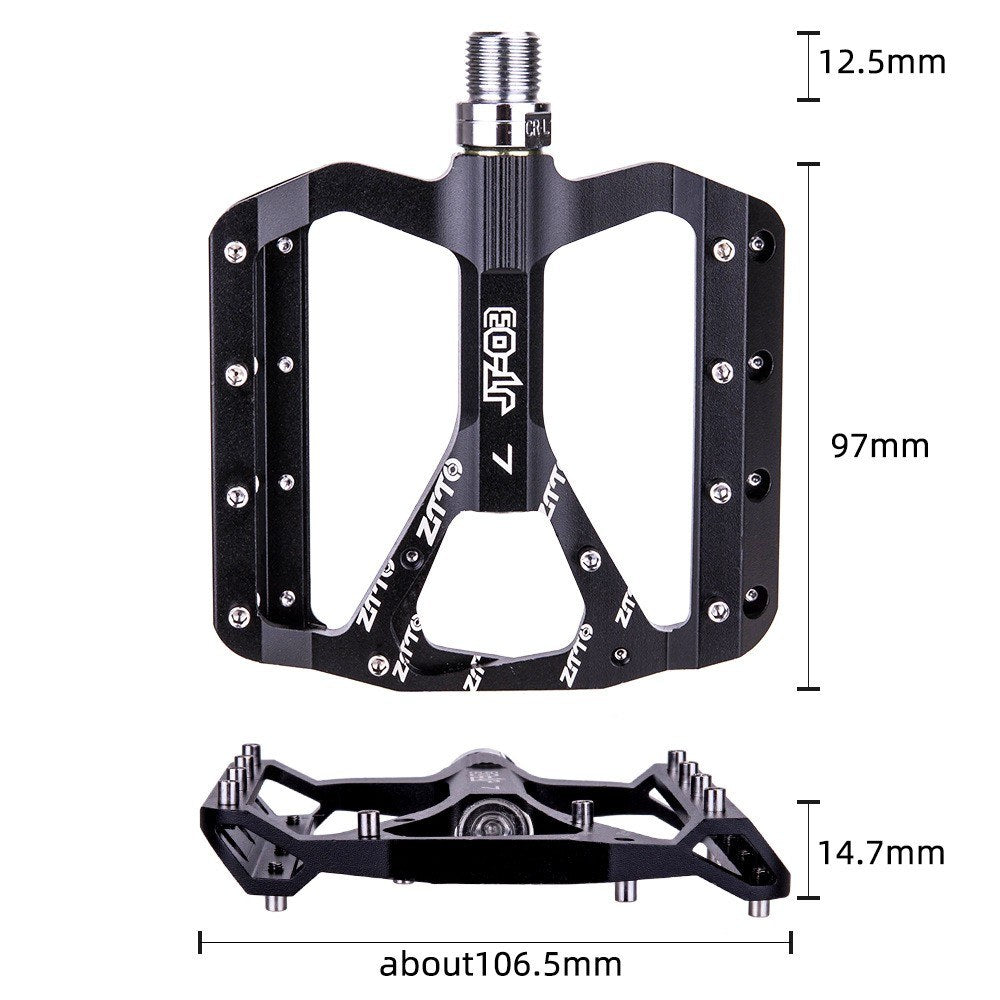 MTB Bicycle Pedals Mountain Bike Pedals Anti-slip Ultralight Wide Platform Pedals