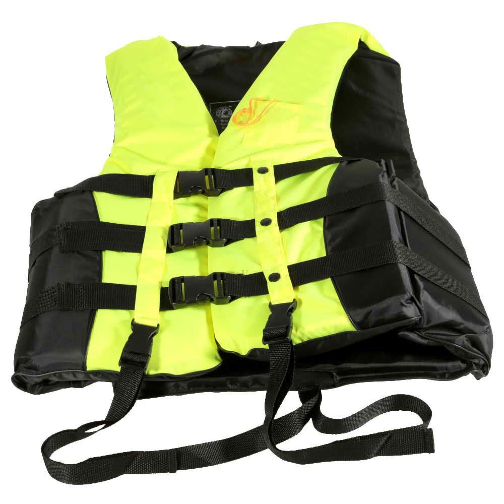 Adult Swimming Boating Drifting Safety Life Jacket Vest with Whistle L-2XL