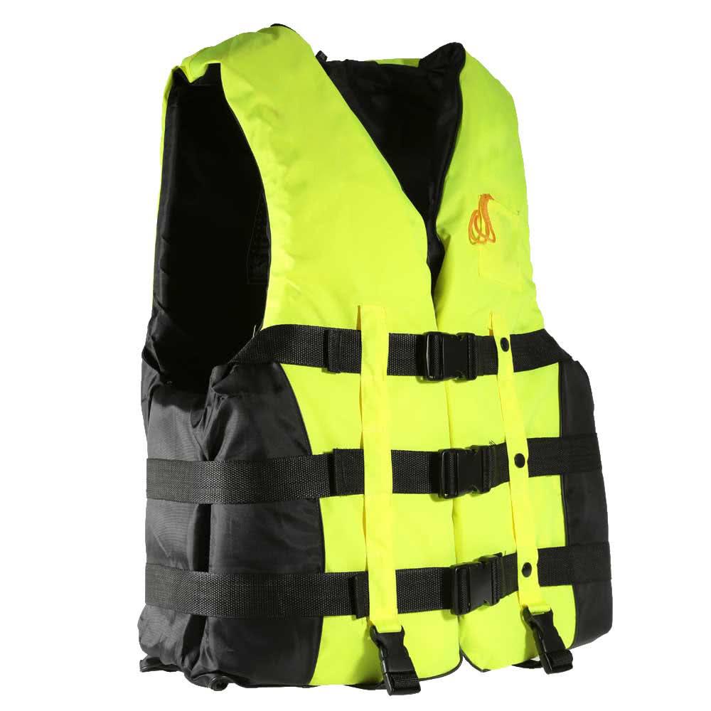 Adult Swimming Boating Drifting Safety Life Jacket Vest with Whistle L-2XL