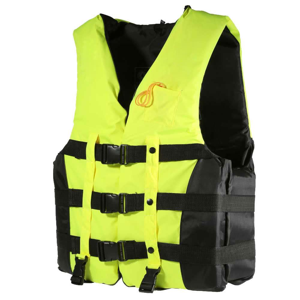 Adult Swimming Boating Drifting Safety Life Jacket Vest with Whistle L-2XL