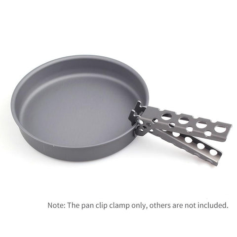 Pan Handler Pot Lifter Holder Gripper Clip Clamp Camping Cookware Hot Dish