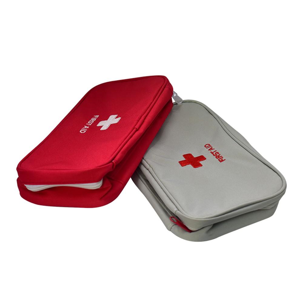 Portable First Aid Empty Kit Pouch Tote Small Responder Storage Bags Compact Emergency Survival Medicine Bag