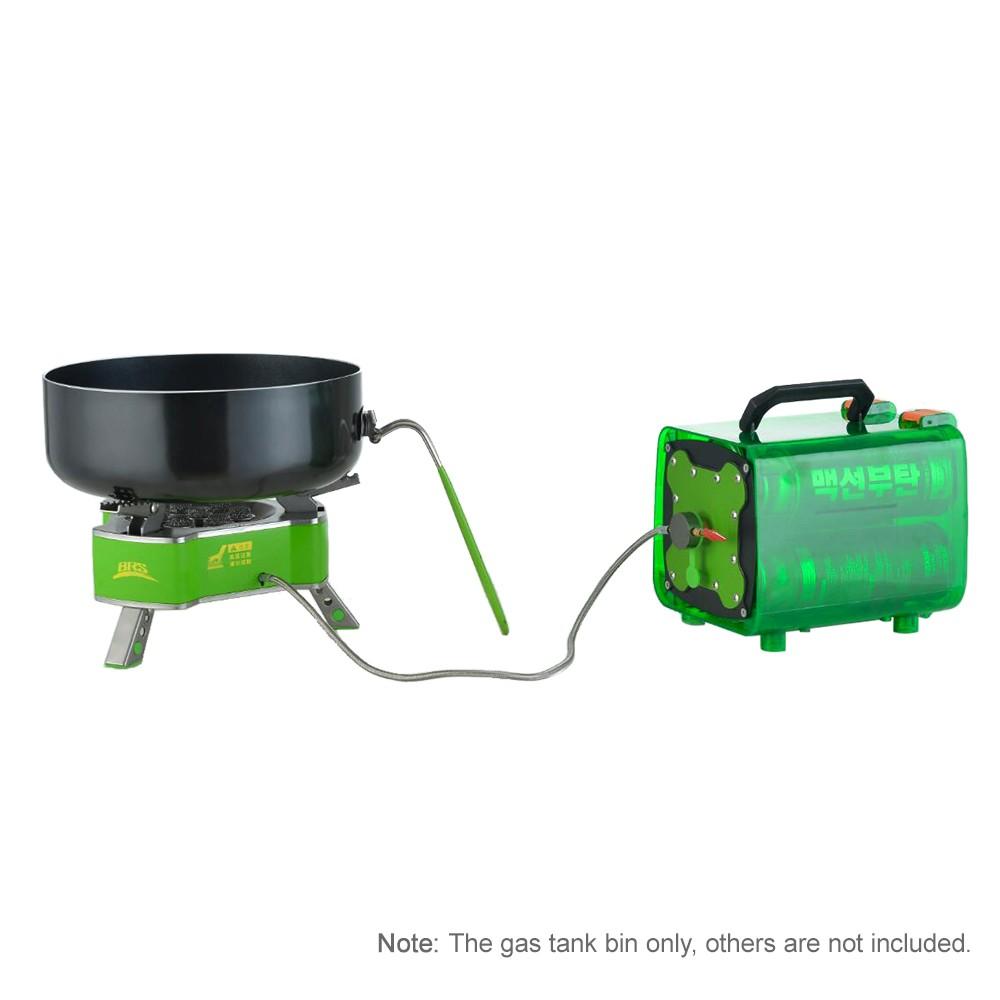 Outdoor Energy Warehouse Portable Picnic Camping Power Gas Bottle Unit Bin Stove