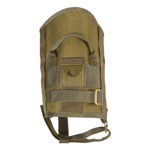 Outdoor Molle Dog Vest Adjustable Water Resistant Nylon with Safety Lock and Detachable Strap