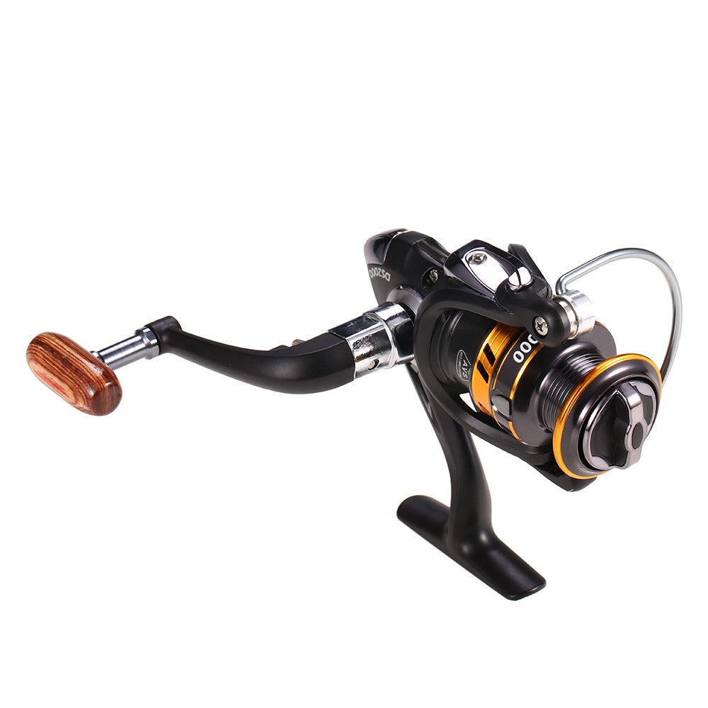 12+1BB 5.1:1 Gear Ratio Lightweight Spinning Fishing Reel with Free Spare Spool for River Lake Sea Fishing