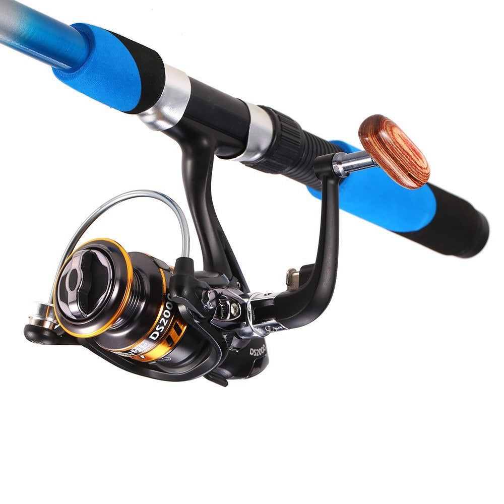 12+1BB 5.1:1 Gear Ratio Lightweight Spinning Fishing Reel with Free Spare Spool for River Lake Sea Fishing