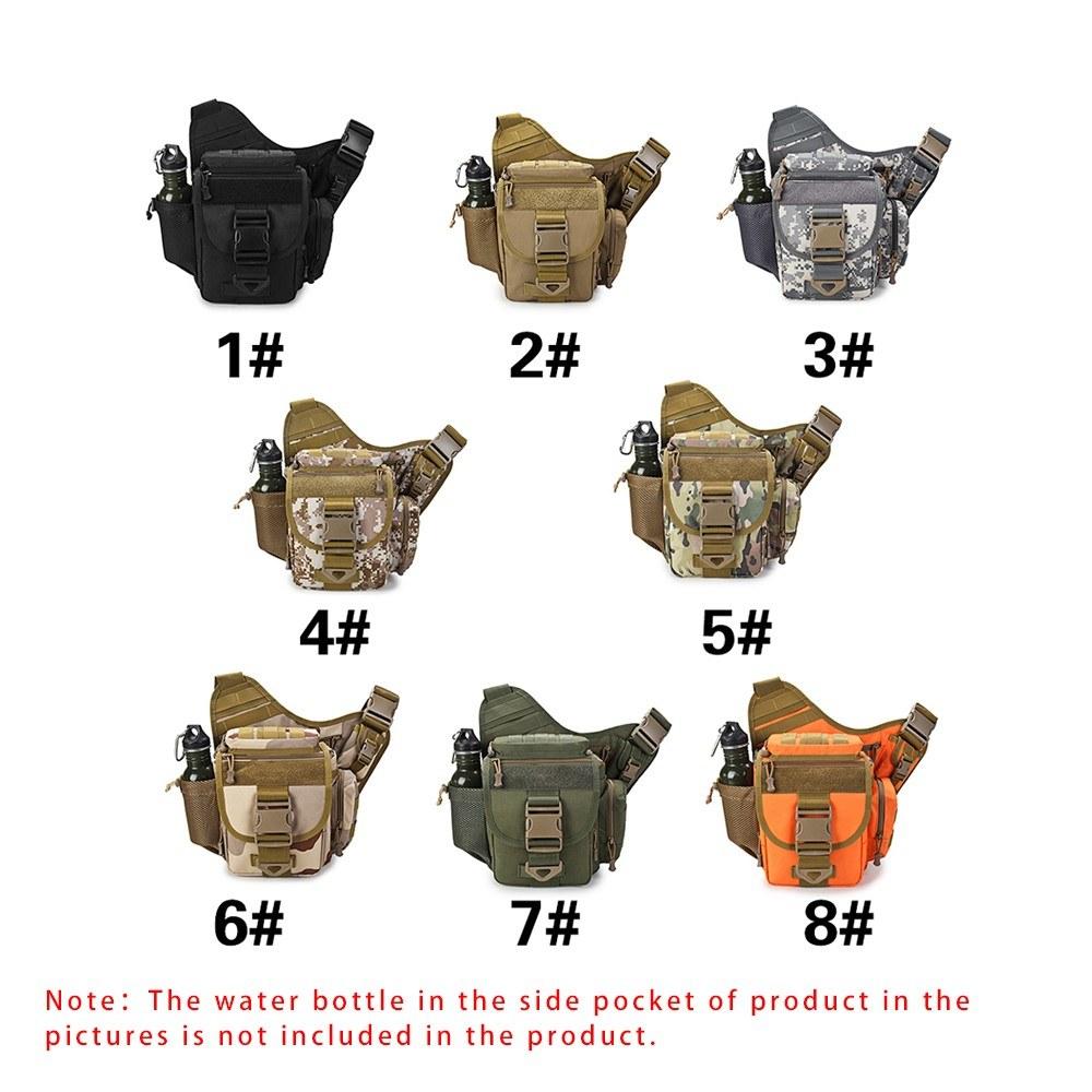 Outdoor Saddle Bag SLR Camera Multi-functional Single Shoulder Water-resistant Backpack Camouflage