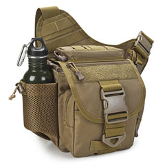 Outdoor Saddle Bag SLR Camera Multi-functional Single Shoulder Water-resistant Backpack Camouflage